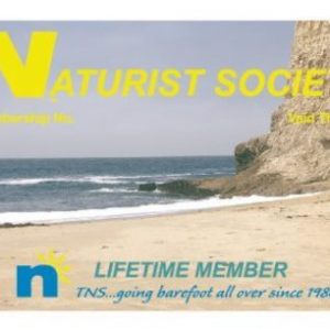 USA - LIFETIME Naturist Society Foundation Membership