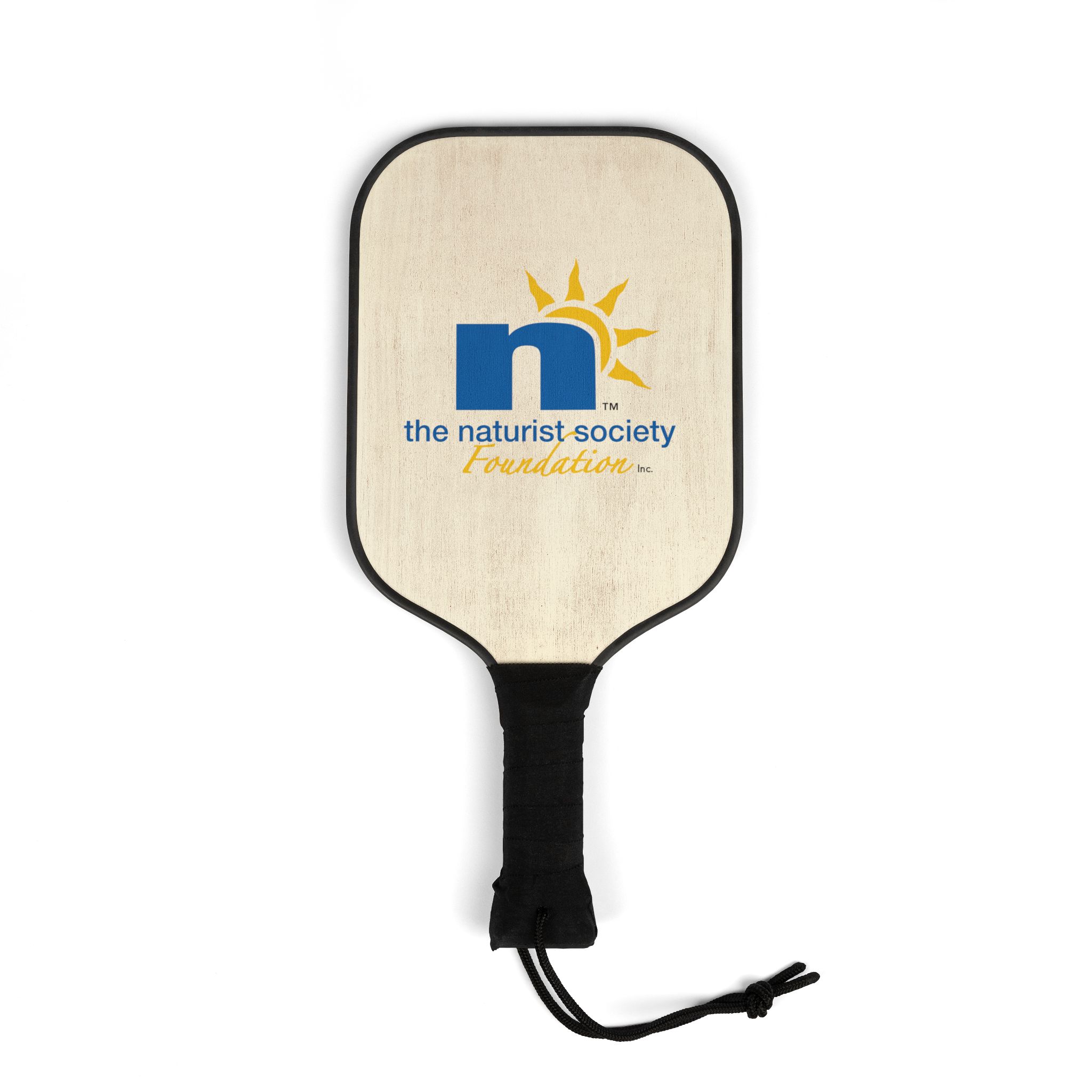 Pickleball Paddles & Balls Set — Naturist Society Logo Pickleball Kit