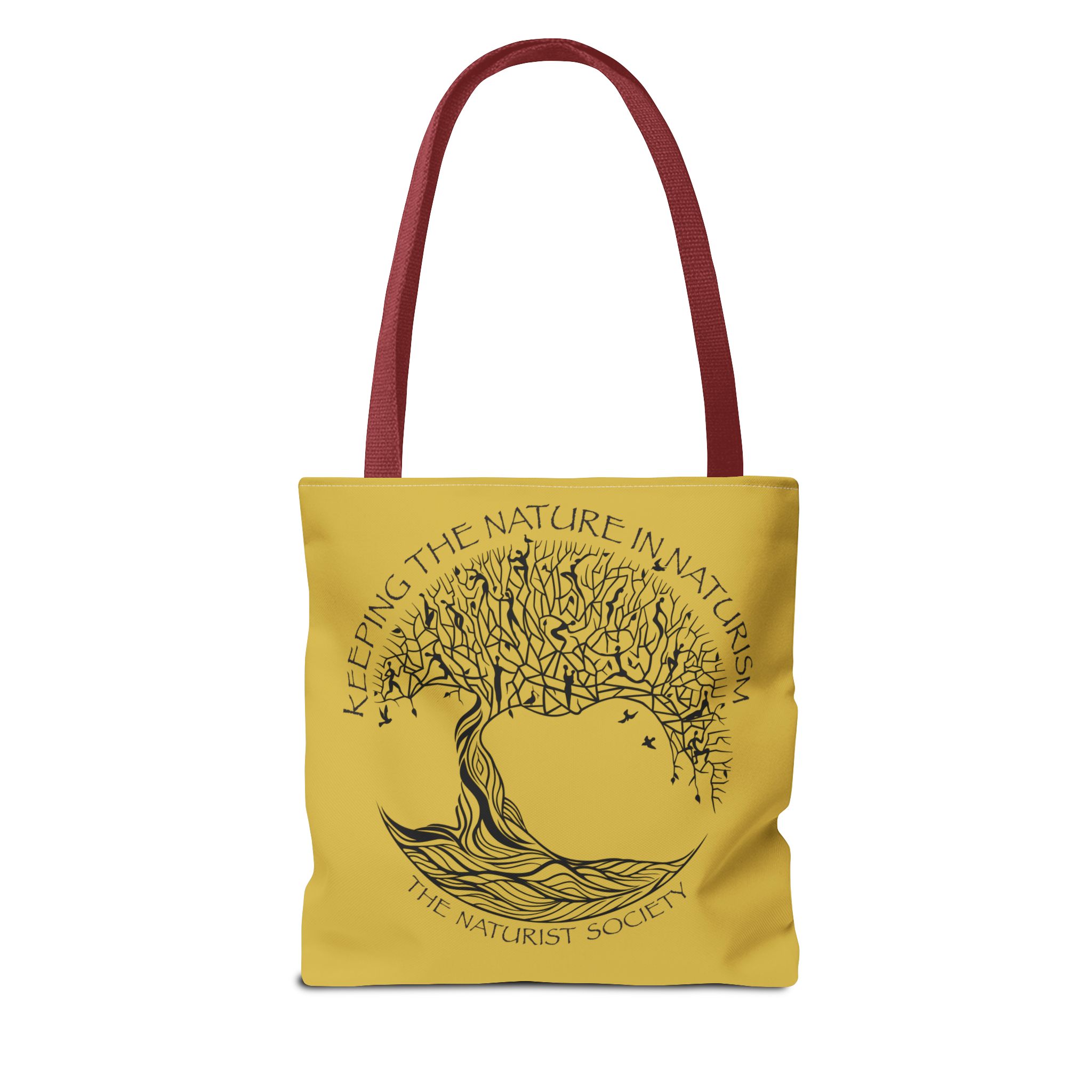 Tote Bag — Nature Tree Graphic Tote with 'Keeping the Nature' Eco Vibe - Image 6
