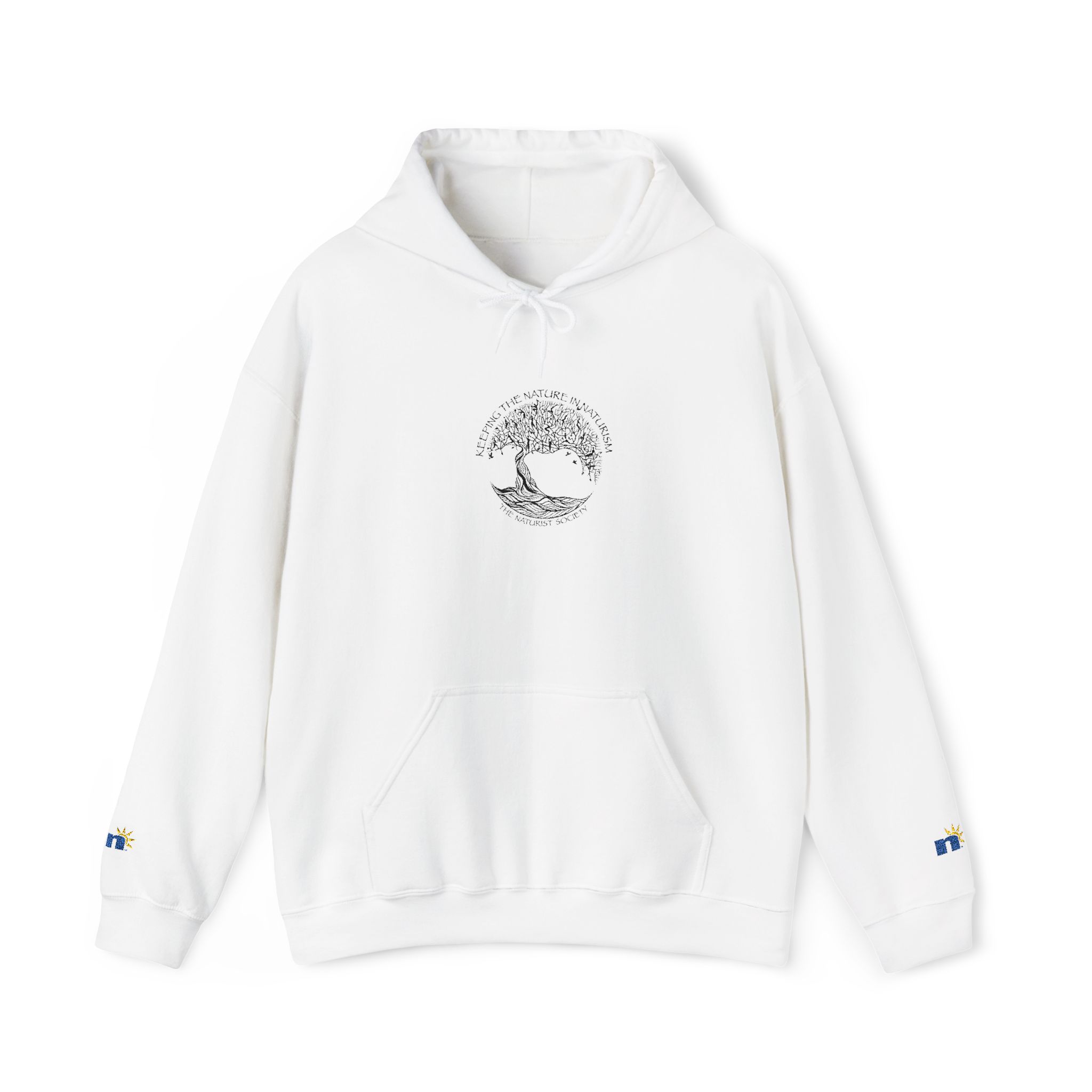 Keeping the Nature in Naturism Hoodie