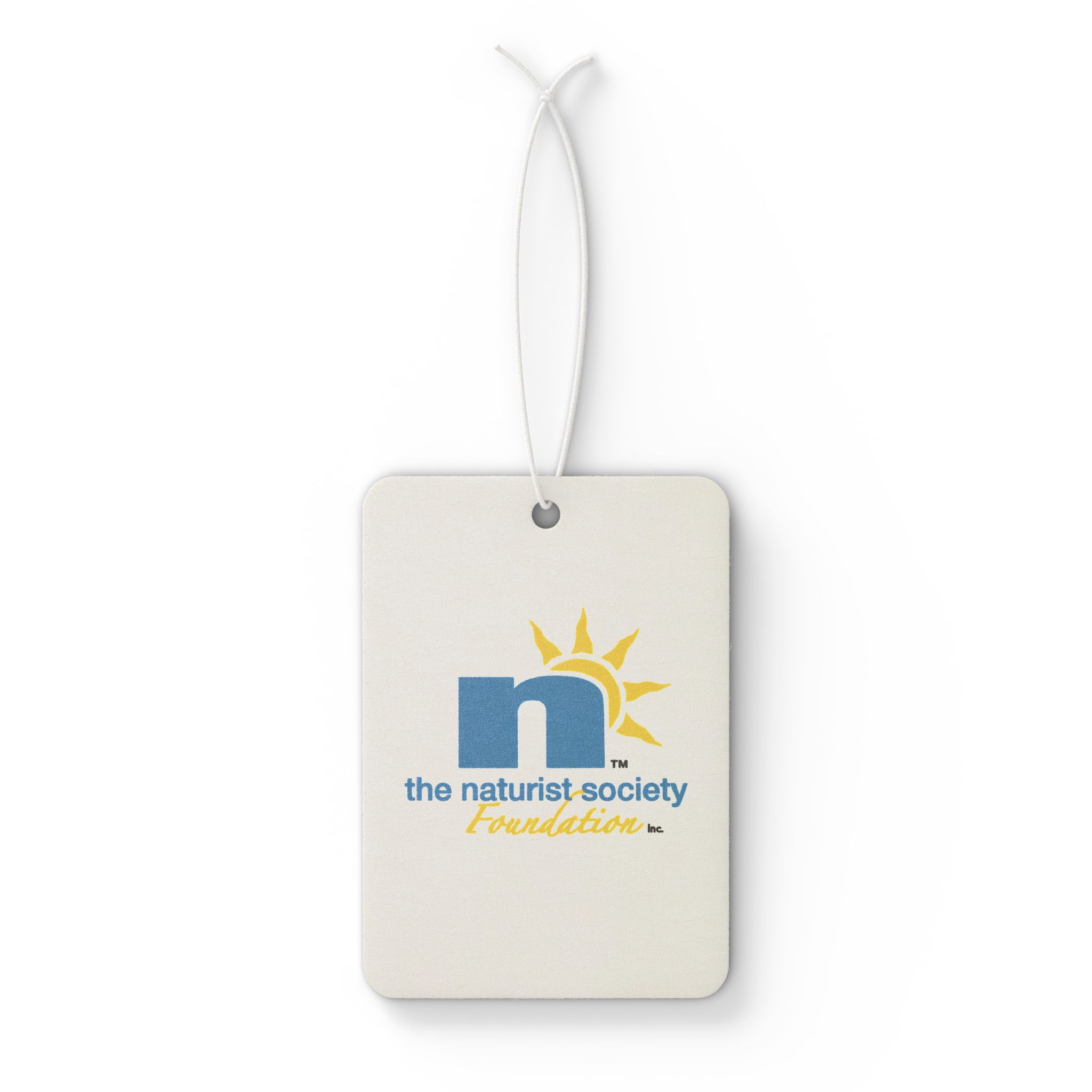 Car Air Freshener — The Naturist Society Foundation Logo Scent - Image 2